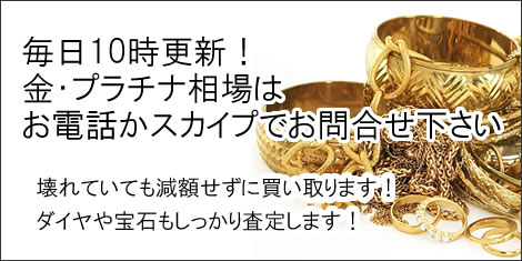 金・プラチナ相場